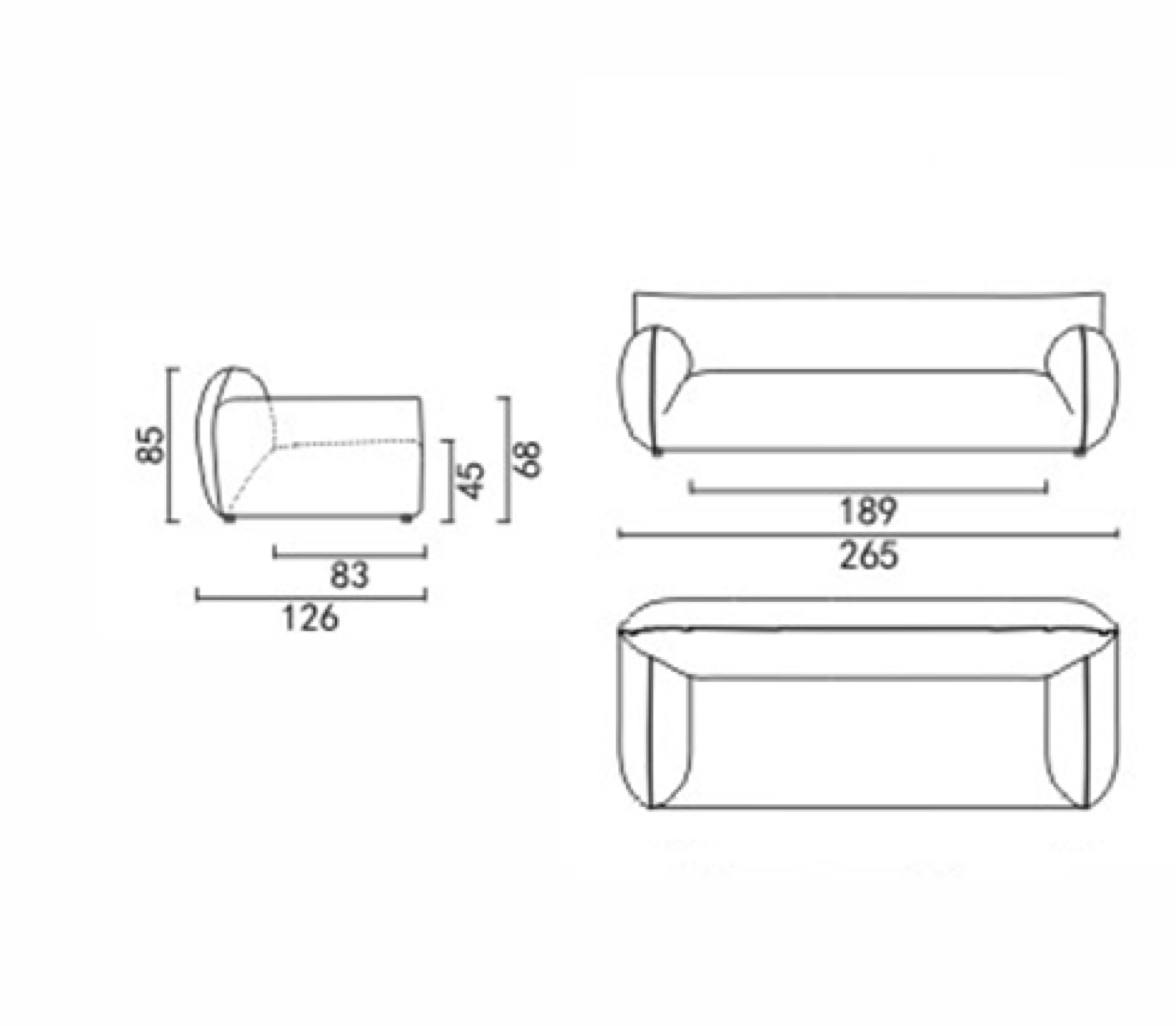 Bix Three Seater Sofa